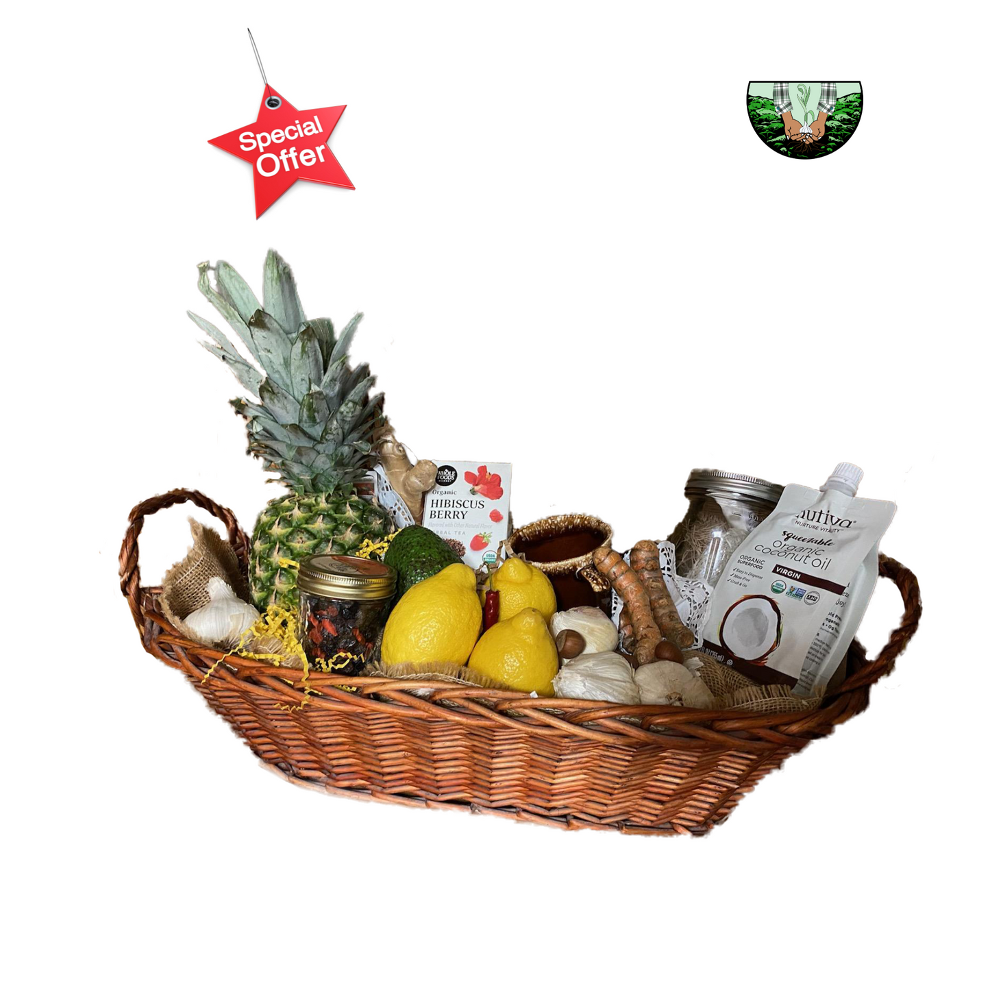 Garlic eScape Wellness Basket