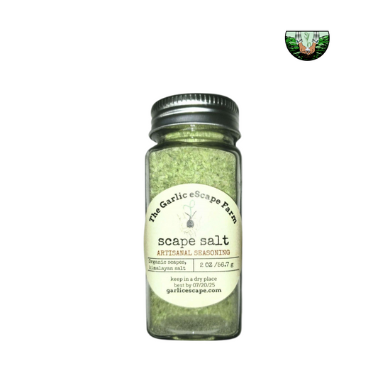 Garlic Scape Salt, USDA Certified Organic